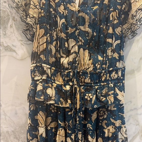 Ulla Johnson Emine Midi Dress Moonlight - Picture 5 of 6